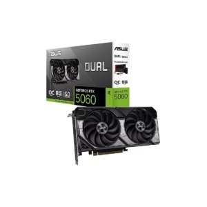 TARJETA DE VIDEO ASUS/DUAL GEFORCE RTX5060 8GB GDDR7 OC EDITION 90YV0N12-M0AA00
