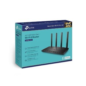 ROUTER TPLINK ARCHER AX12 WIFI 6 / AX1500 /DUAL BAND/4 ANT./4 PTOS. GE