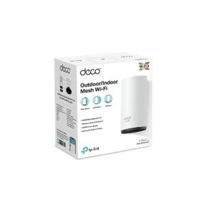 ROUTER TPLINK DECO X50 EXTERIOR (1 PACK ) SISTEMA WIFI DE MAYA AX3000 /IP65/ 2 PTO GE/ POE
