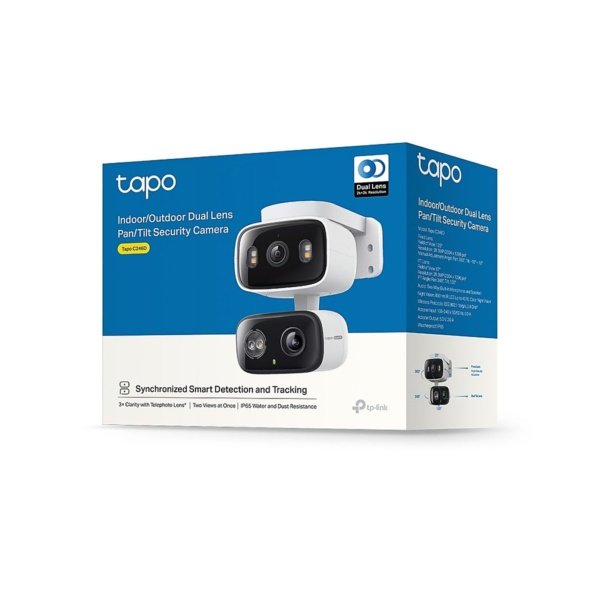 CAMARA TPLINK/TAPO C246D/ DOBLE LENTE 2K/ VISION NOCTURNA A COLOR