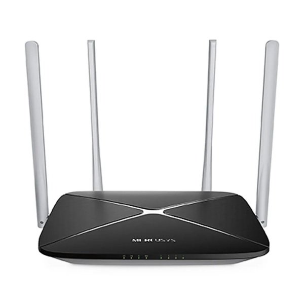 ROUTER MERCUSYS AC1300 DOBLE BANDA HIGH SPEED WIFI 4ANTENAS NEGRO