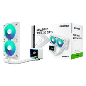 COOLER ASROCK Challenger 240 Digital ARGB White