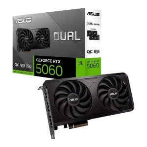 VIDEO ASUS Dual Geforce RTX-5060 EVO OC 8GB GDDR7 128BIT HDMI 3DP 2Vent PCIe 5.0