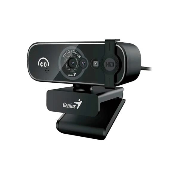 CAMARA GENIUS FACECAM OPEN 1080P FHD USB-A USB-C REC. FACIAL CON CUBIERTA DE PRIVACIDAD BLACK
