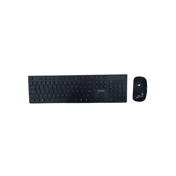 TECLADO GENERICOS - ASIA/CON MOUSE KB028 WIRELESS BLACK ENSAMBLE