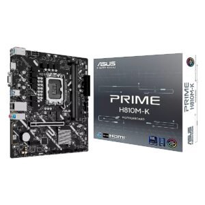 MBO ASUS PRIME H810M-K Intel Core Ultra LGA1851 2xDDR5 VGA HDMI M.2 9USB 2PCIe4.0 micro ATX
