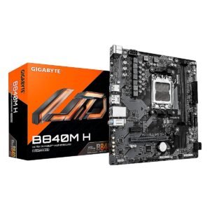 MBO Gigabyte B840MH AMD5 Ryzen 9000 DDR5-8200 HDMI DP PCIe 4.0 4X16 PCIe 3.0 x1 4SATA 4USB3.2 Micro
