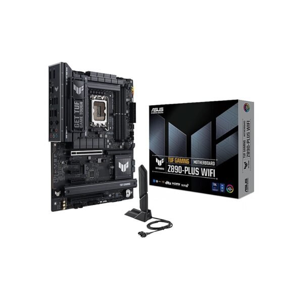 MAINBOARD/ASUS TUF GAMING Z890-PLUS WIFI LGA1851 DDR5 WIFI7 PCIE 5.0 4X M.2 THUNDERBOLT