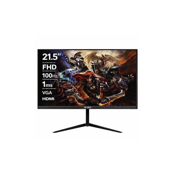 MONITOR TEROS/TE-2128S PLANO 22PULG FHD IPS 1MS 100MHZ HDMI VGA