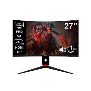 MONITOR TEROS TE-2764G 27 PUL GAMING CURVO FHD 1920X1080 240HZ - 1MS AUDIO OUT 2HDMI 2DP