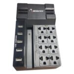 REGULADOR ABLEREX/AB-R1208USB 1200VA/600W/120V/8 TOMAS/5 PUERTOS USB PARA CARGA