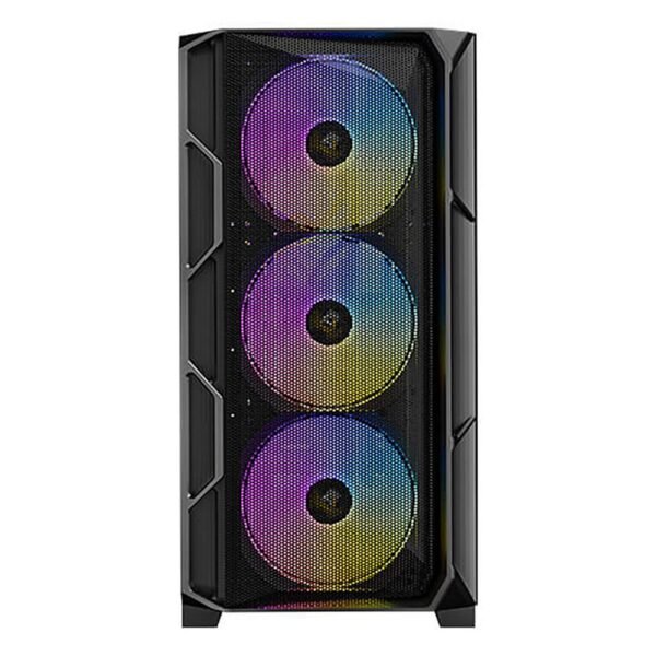 CASE ANTEC/AX1000 MID TOWER ARBG 3X140MM AT THE FRONT 1X140MM REAR 6PORT ARGB PWM FAN CONTROLLER