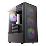 CASE ANTEC/AX26 RGB ELITE MID TOWER 3X120 RGB FRONT 1X120 RGB REAR
