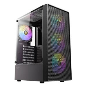 CASE ANTEC/AX26 RGB ELITE MID TOWER 3X120 RGB FRONT 1X120 RGB REAR