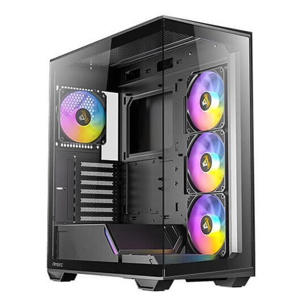 CASE ANTEC C3 MID TOWER BLACK ARGB 3X120MM RIGHT SIDE 1X120MM REAR