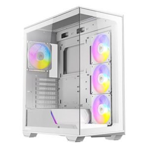 CASE ANTEC C3 MID TOWER WHITE ARGB 3X120MM RIGHT SIDE 1X1200 REAR