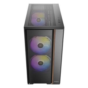 CASE ANTEC/FLUX REAR MIDTOWER 2X140MM ARGB PWM FRONT 2X120MM PWM REVERSE 1X140MM PWM REAR