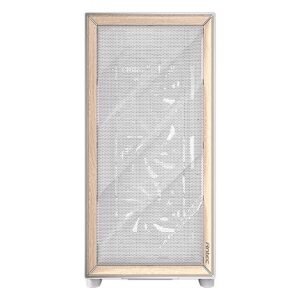CASE ANTEC/FLUX WOOD WHITE MID TOWER 3X120MM IN FRONT 1X120MM REVERSE FAN 1X140MM REAR