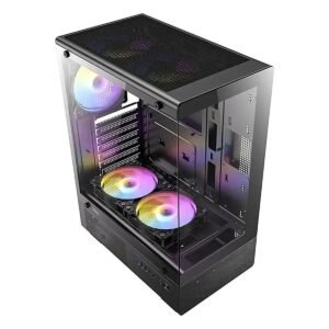 CASE ANTEC/VCX300 ARGB 2X120MM FRONT 1X120MM REAR 2X120MM PSU SHROUD