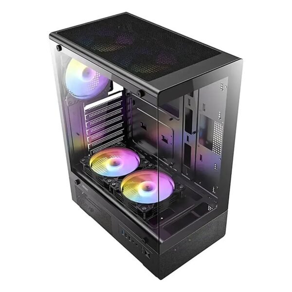 CASE ANTEC/VCX300 ARGB 2X120MM FRONT 1X120MM REAR 2X120MM PSU SHROUD