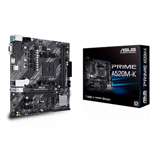 MAINBOARD ASUS PRIME A520M-K AM4 DDR4 M.2 HDMI MB