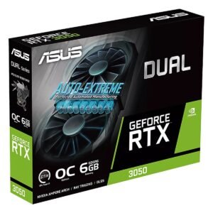 TARJETA DE VIDEO ASUS DUAL GEFORCE RTX 3050 OC EDITION 6GB GDDR6
