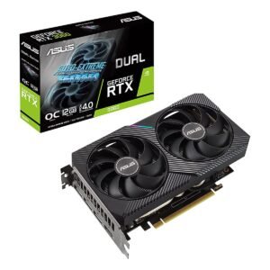 TARJETA DE VIDEO ASUS DUAL-RTX3060-O12G-V2 HDMIX2 DPX3