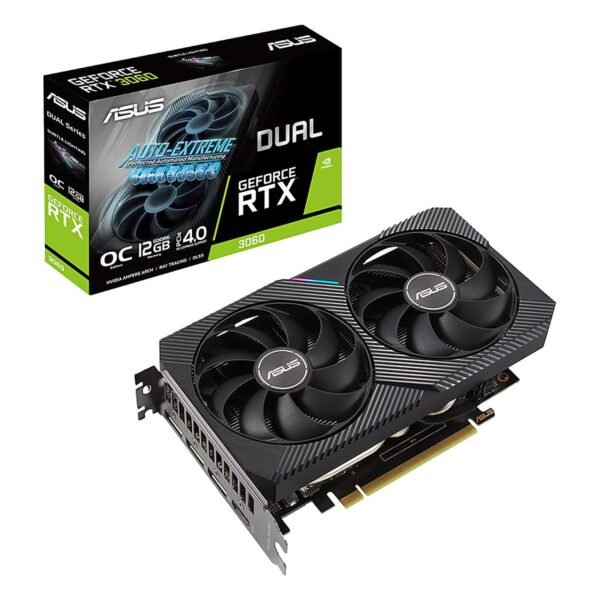 TARJETA DE VIDEO ASUS DUAL-RTX3060-O12G-V2 HDMIX2 DPX3