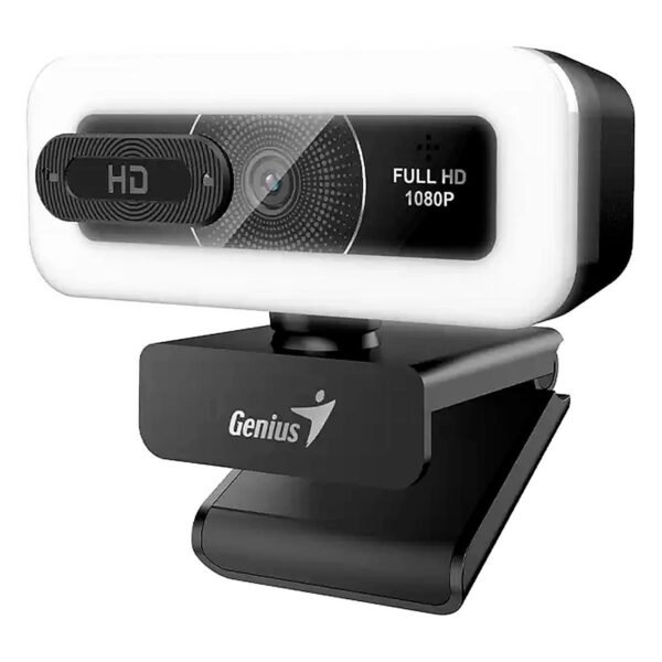 CAMARA GENIUS FACECAM LIGHT 1080P FHD USB-A USB-C CON CUBIERTA DE PRIVACIDAD BLACK