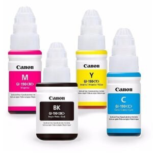 BOTELLAS CANON GI190 PACK 4 COLORES 0667C015AA