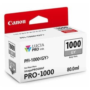 TINTA PFI-1000 GRIS ORIGINAL 80ML IMAGEPROGRAF PRO-1000