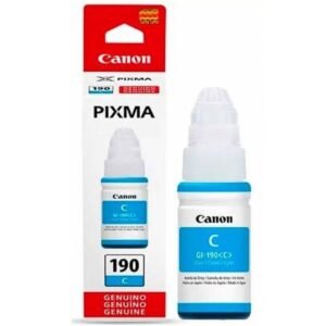 BOTELLA CANON GI190 CYAN GI1100/2100/3100 7000 PAG GI190C