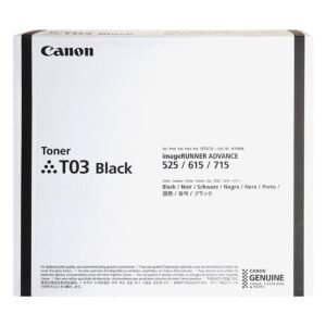 TONER CANON T03 NEGRO RENDIMIENTO 51500 PAGINAS IRA 527IF