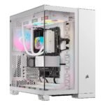 CASE CORSAIR ATX iCUE LINK 6500X RGB 3VEN. SYSTEM-HUB DOS-CAMARAS WHITE
