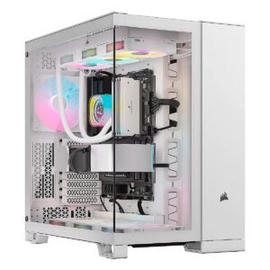 CASE CORSAIR ATX iCUE LINK 6500X RGB 3VEN. SYSTEM-HUB DOS-CAMARAS WHITE