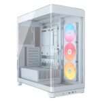 CASE CORSAIR ATX 4500X FRAME RS-R ARGB Panoramic Glass 2USB3.2 HD-Audio Mid-Tower White
