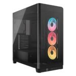 CASE CORSAIR ATX 4500X LX-R RGB iCUE LINK Panoramic Glass 2USB3.2 HD-Audio Mid-Tower Black