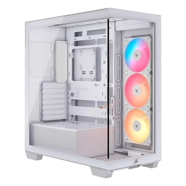 CASE CORSAIR ATX 3500X RS-R ARGB Panoramic Glass 2USB-C 2USB3.2 HD-Audio Mid-Tower White