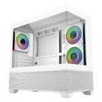 CASE COOLER MASTER/MINI TOWER ELITE 490 WHITE 1X120MM ARGB 2X120MM SIDE MOUNT