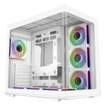 CASE COOLER MASTER/MID TOWER ELITE 600 WHITE 1X120MM ARGB REAR 3X120MM SIDE MOUNT