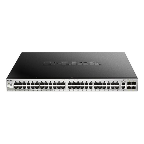 SWITCH POE D-LINK DGS-3130-54PS/48 PTOS. POE/2 PTOS. SFP+ 10G/4 PTOS. 10G SFP+/370W/L3/VLAN