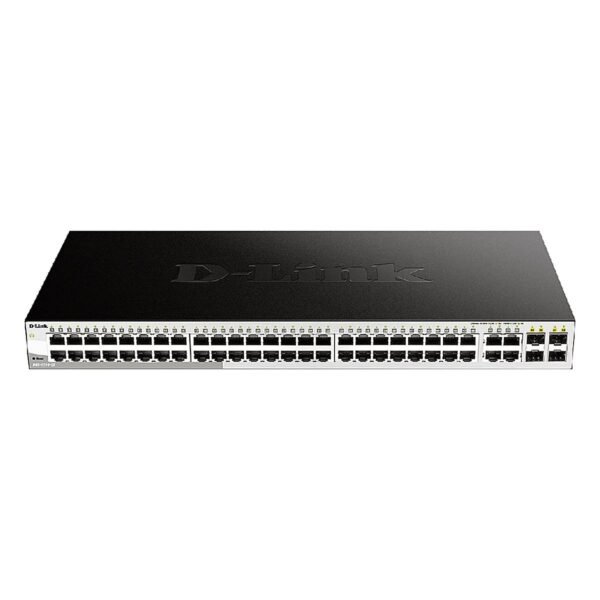 SWITCHES SWITCH D-LINK DGS-1210-52-L2- 48PTOS 10/100/1000 GIGABITPOE- 4PTOS SFP POE