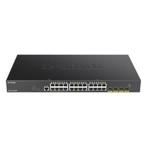 SWITCHES SWITCH D-LINK DGS-1250-28XMP-L2/L3- 24PTOS 1GIGABIT POE- 4PTOS 10G SFP PLUS