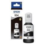 BOTELLA EPSON T504 NEGRO L4150/L4160/L6161/L6171/L6191 7500 PAG T504120-AL