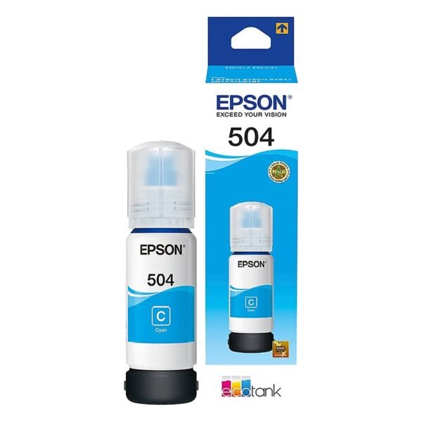 BOTELLA EPSON T504 CYAN L4150/L4160/L6161/L6171/L6191 6000 PAG T504220-AL
