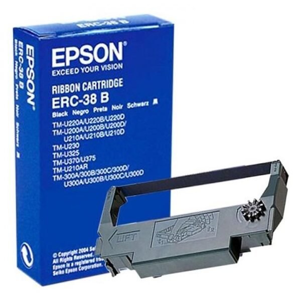CINTA EPSON ERC-38B NEGRO TM 200/220/300/325