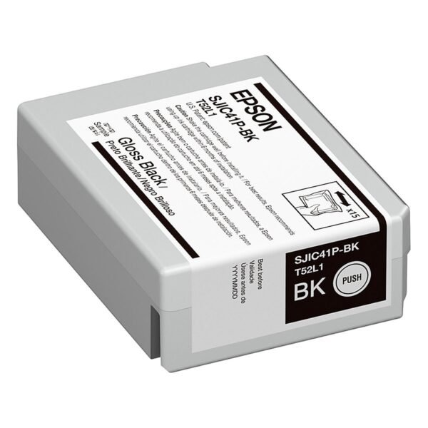 TINTA EPSON SJIC41P NEGRO GLOSSY C4000 C13T52L120