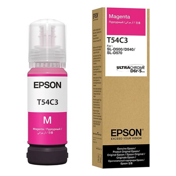 CONSUMIBLE EPSON/T54C MAGENTA ULTRACHOME D6R-S SL-D570 70ML T54C320