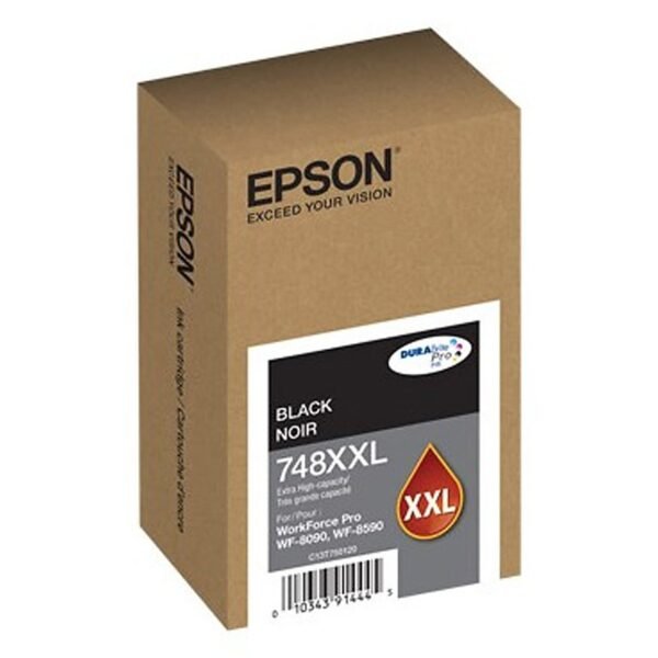 TINTA EPSON T748XXL NEGRO WF6090/6590 10000 PAG T748XXL120-AL