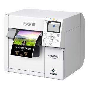 IMPRESORA EPSON COLORWORKS C4000 INYECCION DE TINTAS A COLOR 4 PULG CORTADOR AUT